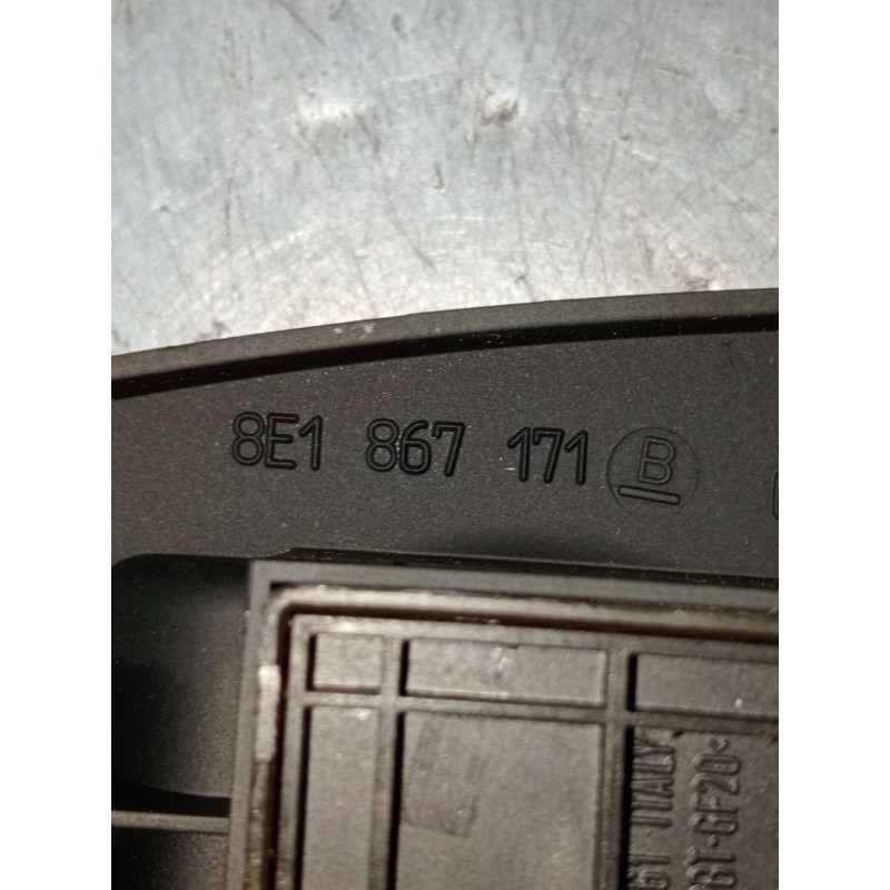 Recambio de mando elevalunas delantero izquierdo para audi a4 b7 (8ec) 3.0 tdi quattro referencia OEM IAM 8E1867171B  