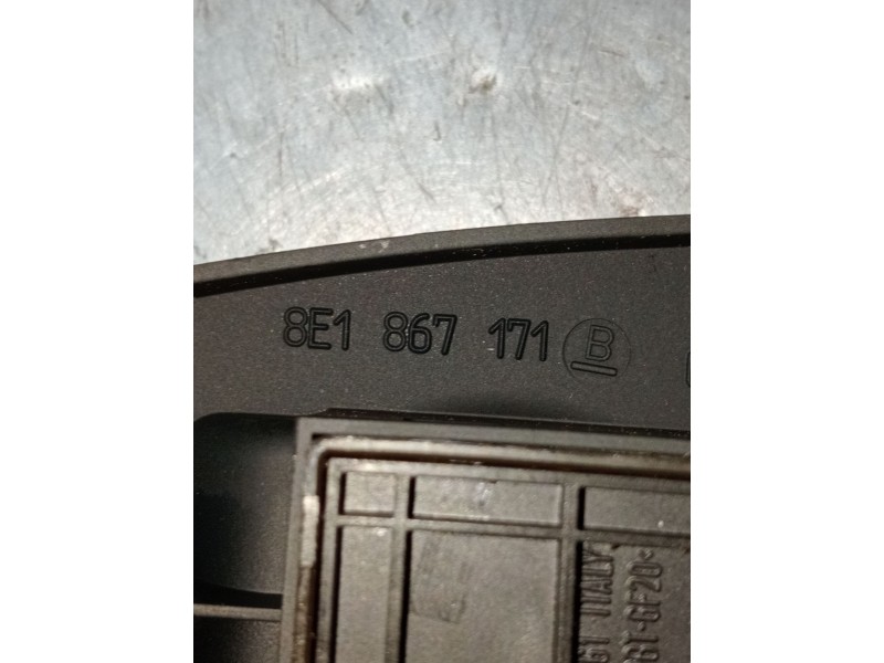 Recambio de mando elevalunas delantero izquierdo para audi a4 b7 (8ec) 3.0 tdi quattro referencia OEM IAM 8E1867171B  