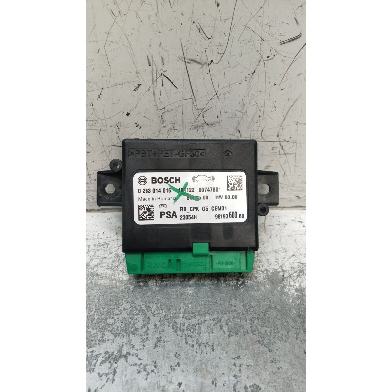 Recambio de modulo electronico para citroën c5 aircross (ac_, aj_, ar_, a4_) 2.0 bluehdi 180 (ajehzr) referencia OEM IAM 9819360