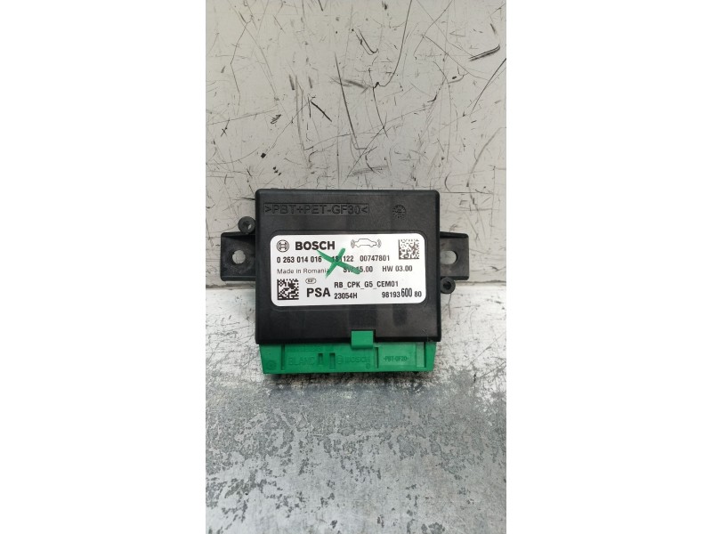 Recambio de modulo electronico para citroën c5 aircross (ac_, aj_, ar_, a4_) 2.0 bluehdi 180 (ajehzr) referencia OEM IAM 9819360