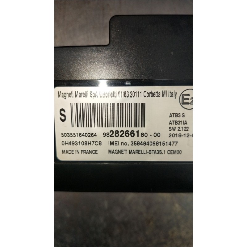 Recambio de modulo electronico para citroën c5 aircross (ac_, aj_, ar_, a4_) 2.0 bluehdi 180 (ajehzr) referencia OEM IAM 9828266