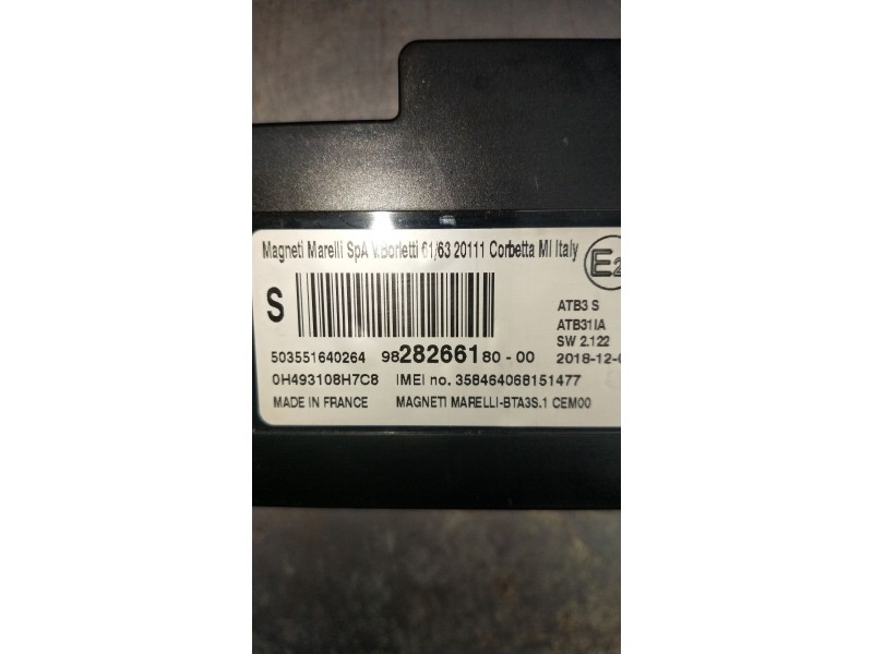 Recambio de modulo electronico para citroën c5 aircross (ac_, aj_, ar_, a4_) 2.0 bluehdi 180 (ajehzr) referencia OEM IAM 9828266