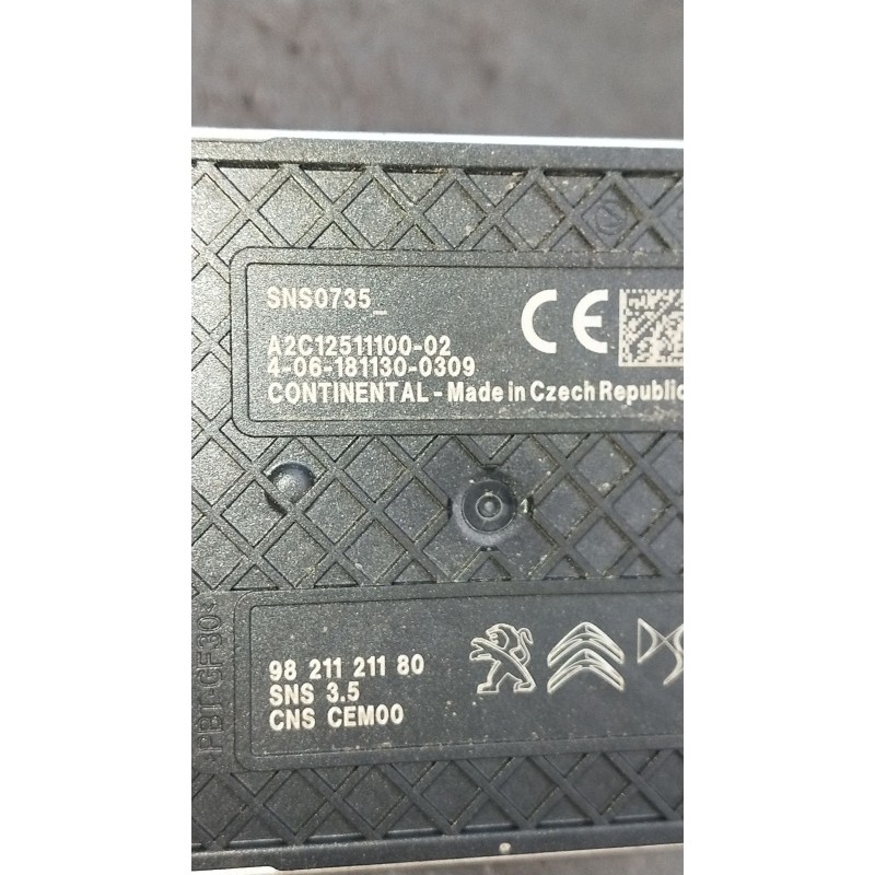 Recambio de sonda lambda para citroën c5 aircross (ac_, aj_, ar_, a4_) 2.0 bluehdi 180 (ajehzr) referencia OEM IAM 9821121180 A2