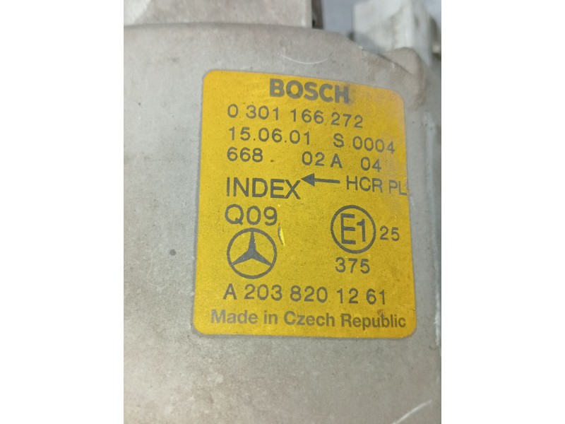 Recambio de faro derecho para mercedes-benz clase c (w203) c 270 cdi (203.016) referencia OEM IAM 0301166272 A2038201261 