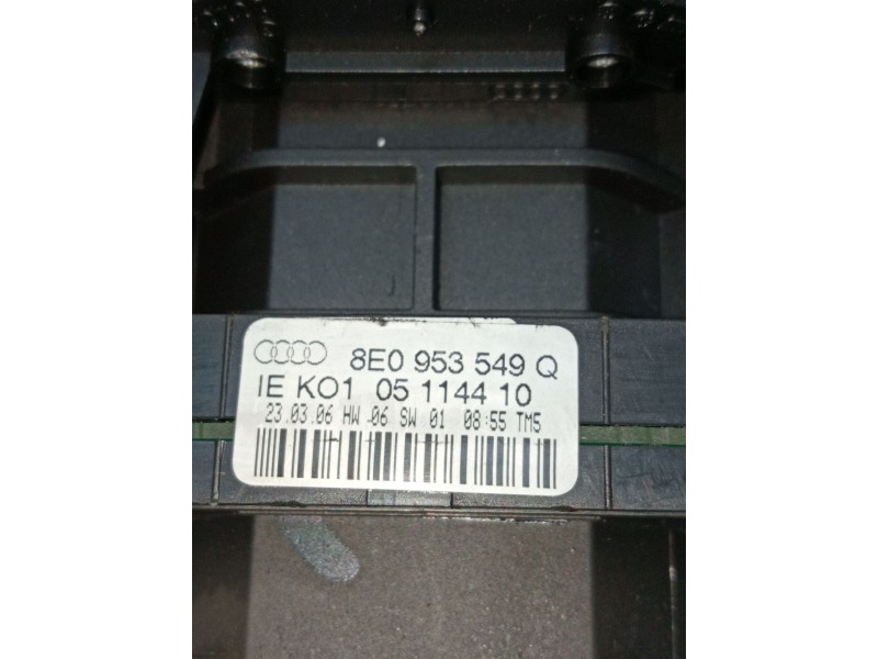 Recambio de mando luces para audi a4 b7 (8ec) 3.0 tdi quattro referencia OEM IAM 8E0953549Q K0105114410 