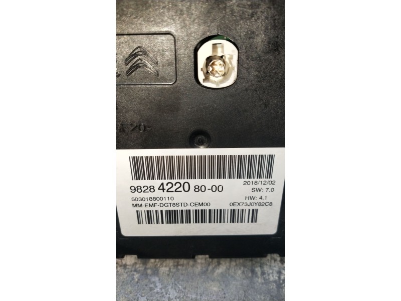 Recambio de pantalla multifuncion para citroën c5 aircross (ac_, aj_, ar_, a4_) 2.0 bluehdi 180 (ajehzr) referencia OEM IAM 9828