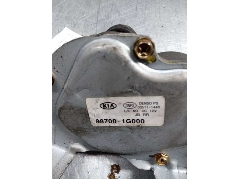 Recambio de motor limpia trasero para kia rio 1.4 cat referencia OEM IAM 035111440 987001G000 