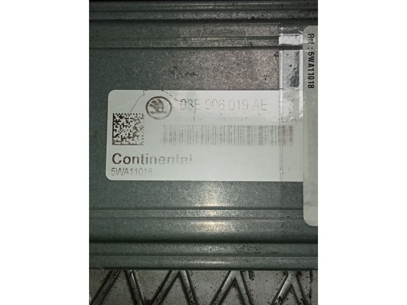 Recambio de centralita motor uce para skoda fabia (5j2 ) urban referencia OEM IAM 5WA11018 03E906019AE 