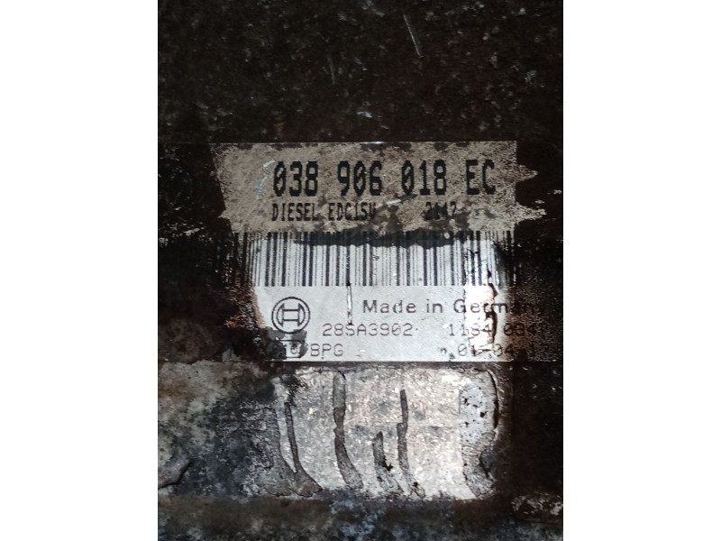 Recambio de centralita motor uce para seat ibiza (6k1) stella referencia OEM IAM 038906018EC  