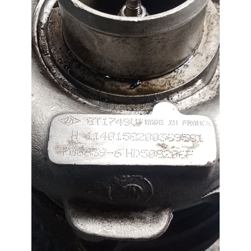 Recambio de turbocompresor para renault scénic ii (jm0/1_) 1.9 dci (jm0g, jm12, jm1g, jm2c) referencia OEM IAM H11401  