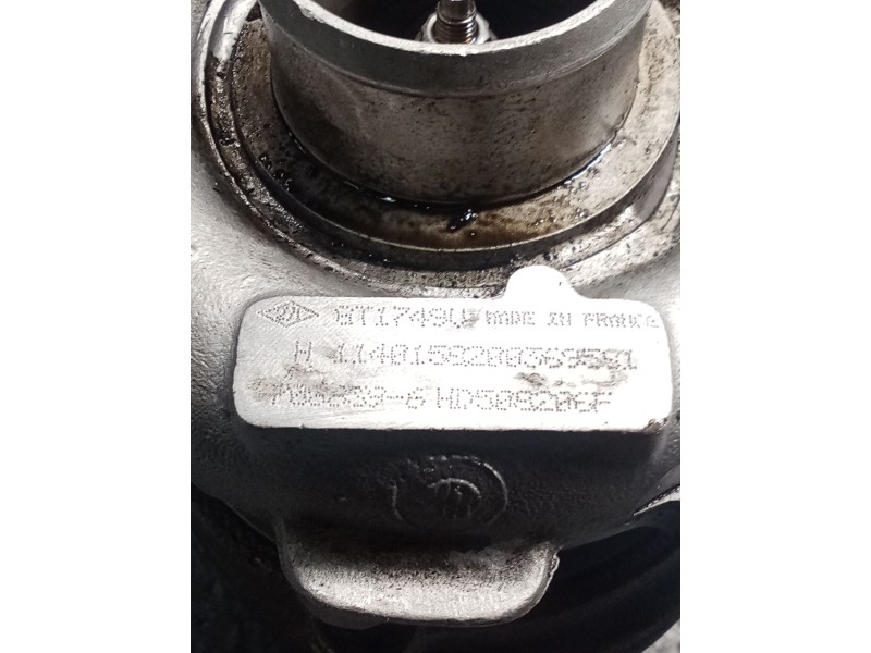 Recambio de turbocompresor para renault scénic ii (jm0/1_) 1.9 dci (jm0g, jm12, jm1g, jm2c) referencia OEM IAM H11401  