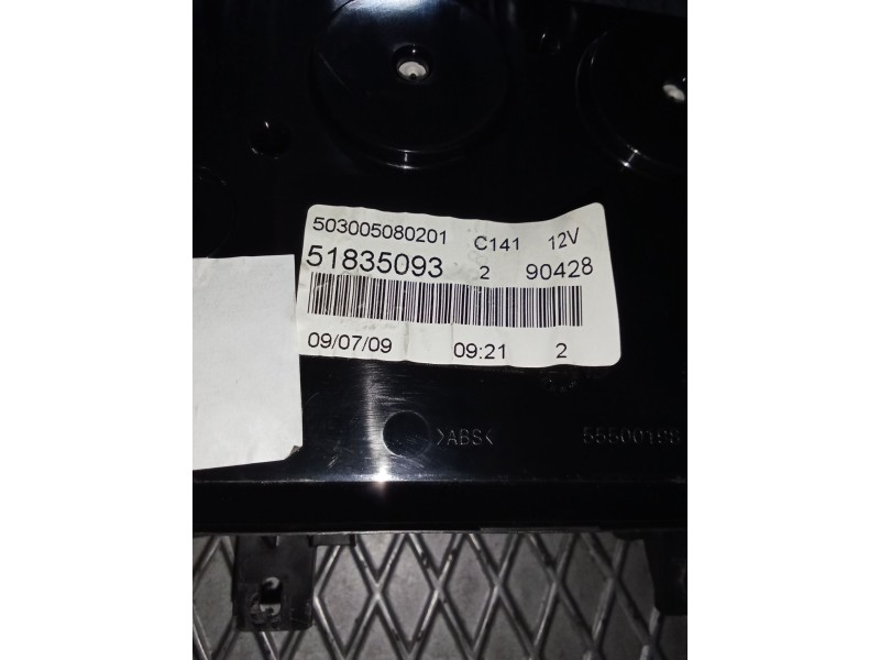 Recambio de cuadro instrumentos para lancia delta (181) argento referencia OEM IAM 51835093 2 90428 503005080201