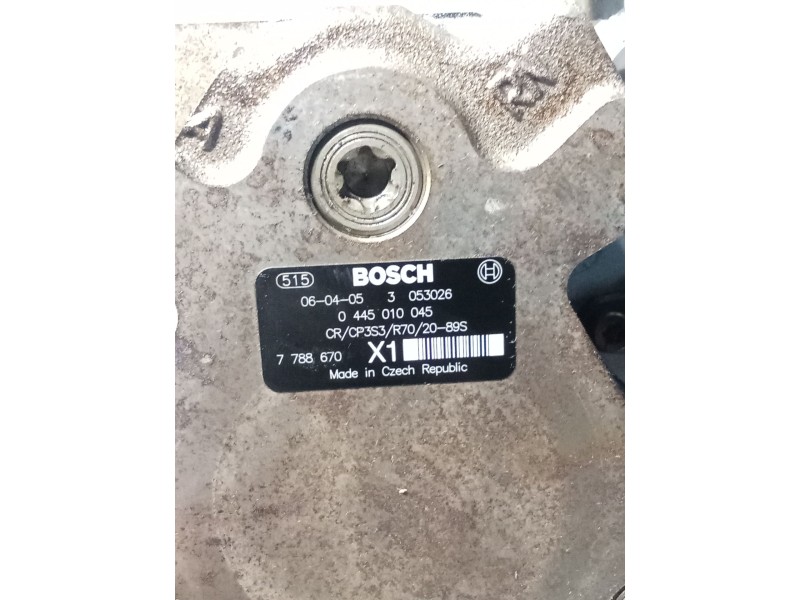Recambio de bomba inyeccion para bmw 1 (e87) 120 d referencia OEM IAM 7788670 0445010045 BOSCH