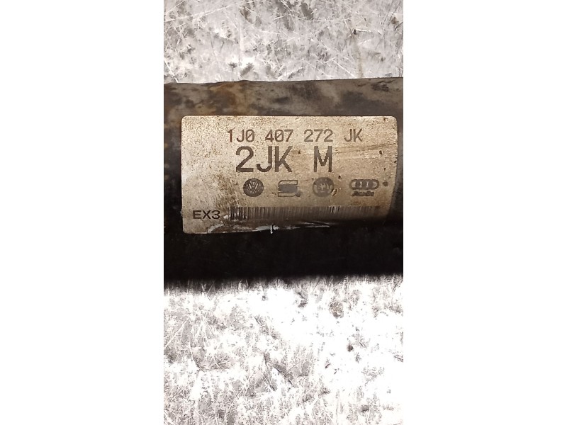 Recambio de transmision delantera derecha para seat leon (1m1) 1.9 tdi referencia OEM IAM 1J0407272JK  