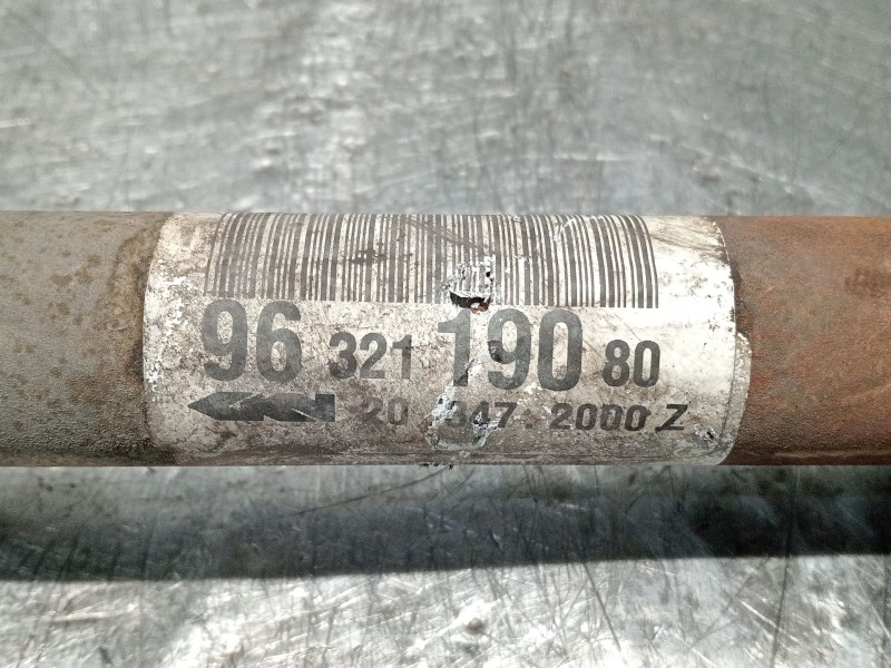 Recambio de transmision delantera izquierda para citroën xsara (n1) 1.6 16v referencia OEM IAM 9632119080  