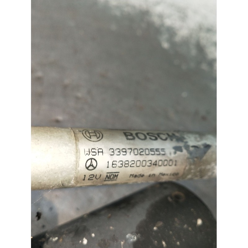 Recambio de motor limpia delantero para mercedes-benz clase m (w163) ml 320 (163.154) referencia OEM IAM 1638200340Q01 WSA339702