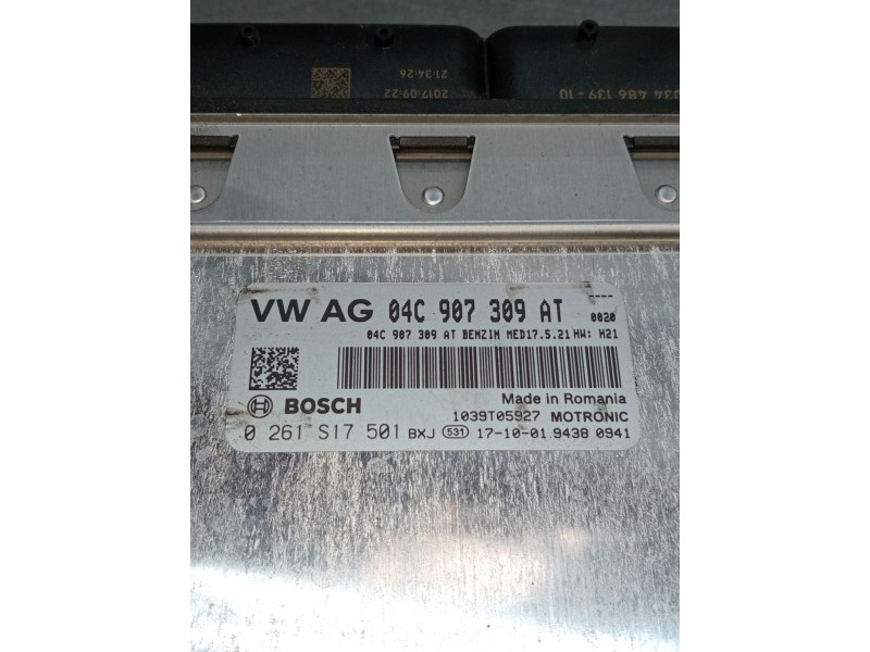 Recambio de centralita motor uce para volkswagen polo referencia OEM IAM 0261S17501 04C907309AT 