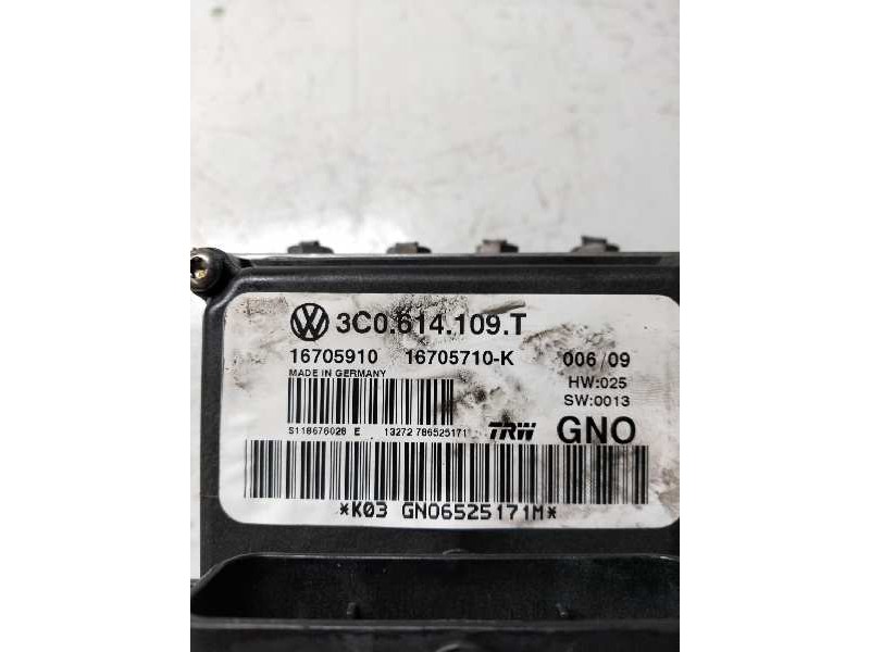 Recambio de abs para volkswagen passat berlina (3c2) highline referencia OEM IAM 16705910 16705710K 3C0614109T 3C0614095N