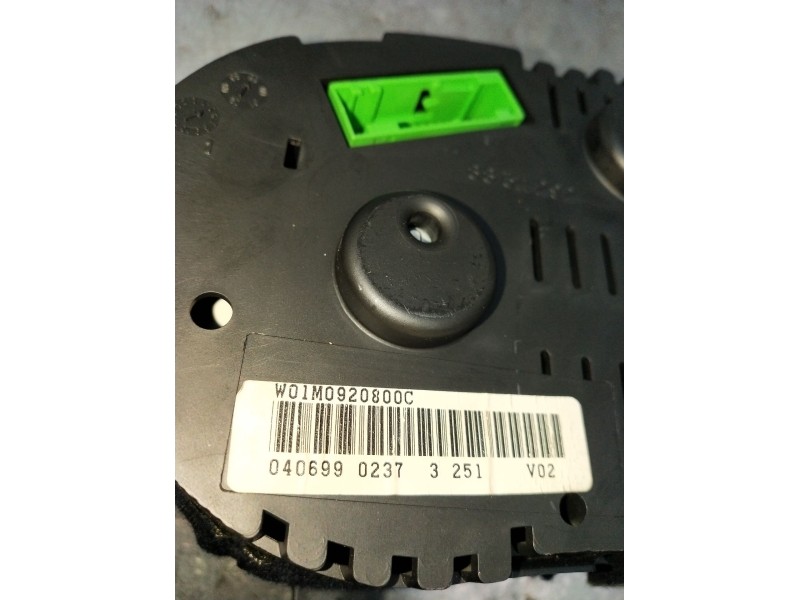 Recambio de cuadro instrumentos para seat toledo ii (1m2) 1.9 tdi referencia OEM IAM W01M0920800C  