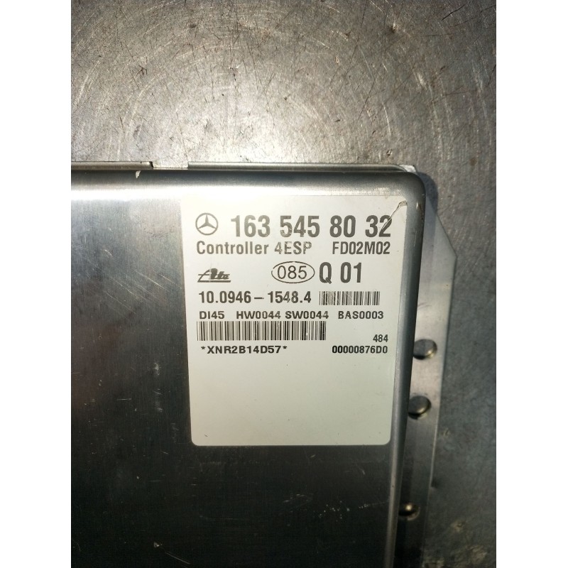 Recambio de centralita abs para mercedes-benz clase m (w163) ml 320 (163.154) referencia OEM IAM 1635458032 XNR2B14D57 