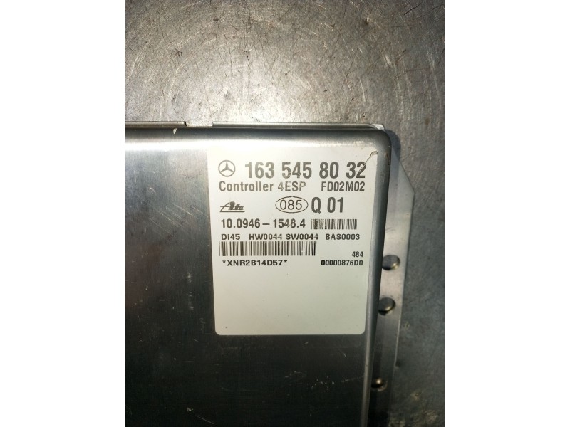 Recambio de centralita abs para mercedes-benz clase m (w163) ml 320 (163.154) referencia OEM IAM 1635458032 XNR2B14D57 