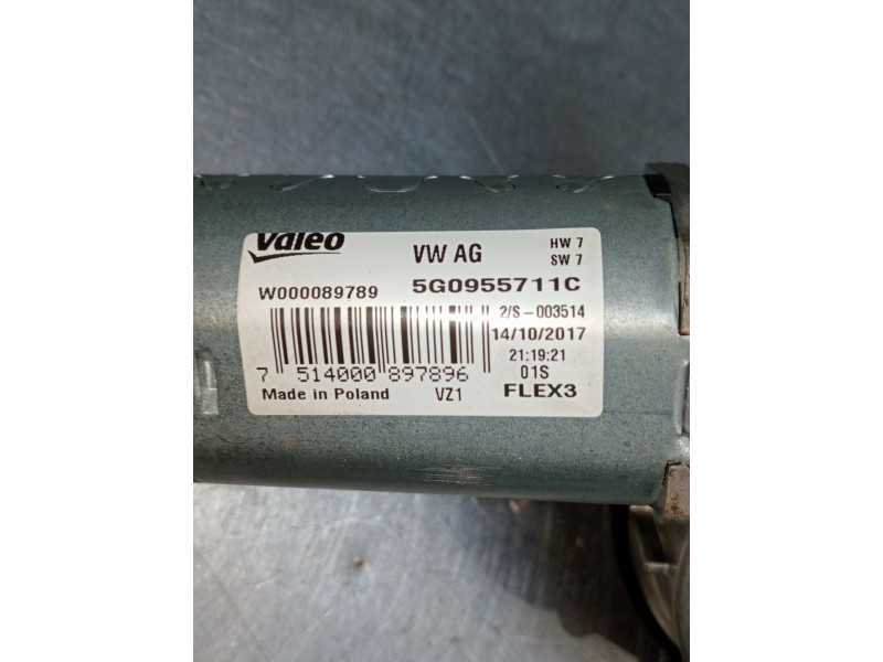 Recambio de motor limpia trasero para volkswagen polo referencia OEM IAM 5G0955711C  