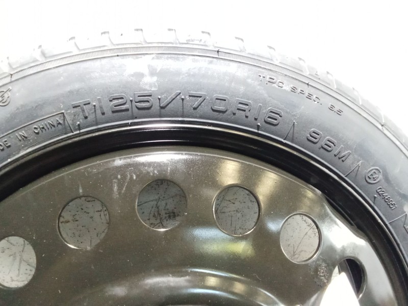 Recambio de neumatico repuesto para opel mokka / mokka x (j13) 1.4 (_76) referencia OEM IAM T125/70R16  