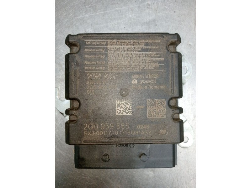 Recambio de centralita airbag para volkswagen polo referencia OEM IAM 0285012971 2Q0959655 