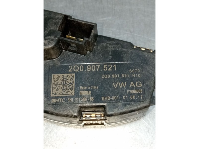 Recambio de resistencia calefaccion para volkswagen polo referencia OEM IAM 2Q0907521 5HL01126666 