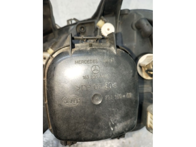 Recambio de faro derecho para mercedes-benz clase m (w163) ml 320 (163.154) referencia OEM IAM 1638200749 22316900 