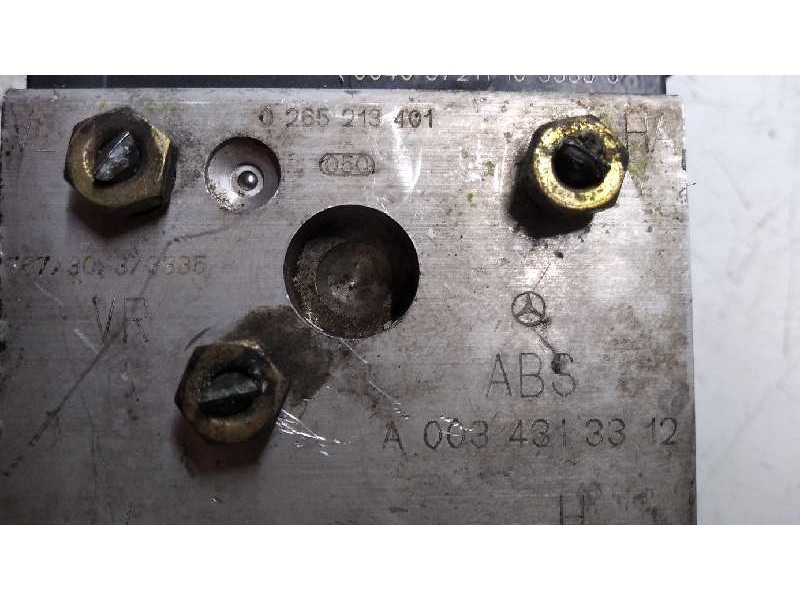 Recambio de abs para mercedes clase c (w202) berlina 2.2 diesel cat referencia OEM IAM 0265213401 A0034313312  Recambio de abs para mercedes clase c (w202) berlina 2.2 diesel cat referencia OEM IAM 0265213401 A0034313312