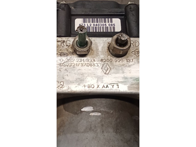 Recambio de abs para renault kangoo (kc0/1_) 1.5 dci (kc07) referencia OEM IAM 0265800335 8200229137 0265231333