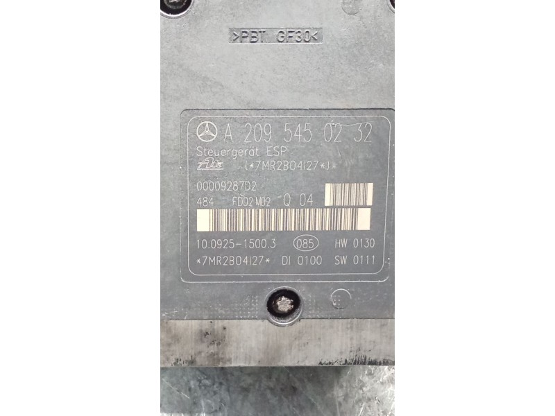 Recambio de abs para mercedes-benz clase c t-model (s203) c 220 cdi (203.206) referencia OEM IAM A2095450232 10092515003 A 00343