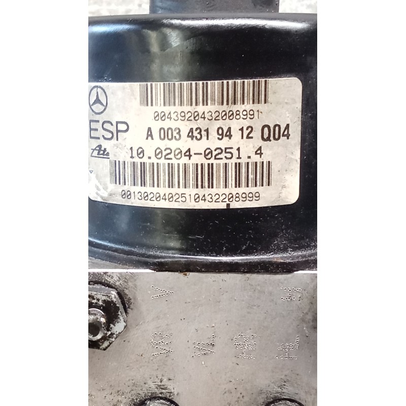 Recambio de abs para mercedes-benz clase c t-model (s203) c 220 cdi (203.206) referencia OEM IAM A2095450232 10092515003 A 00343