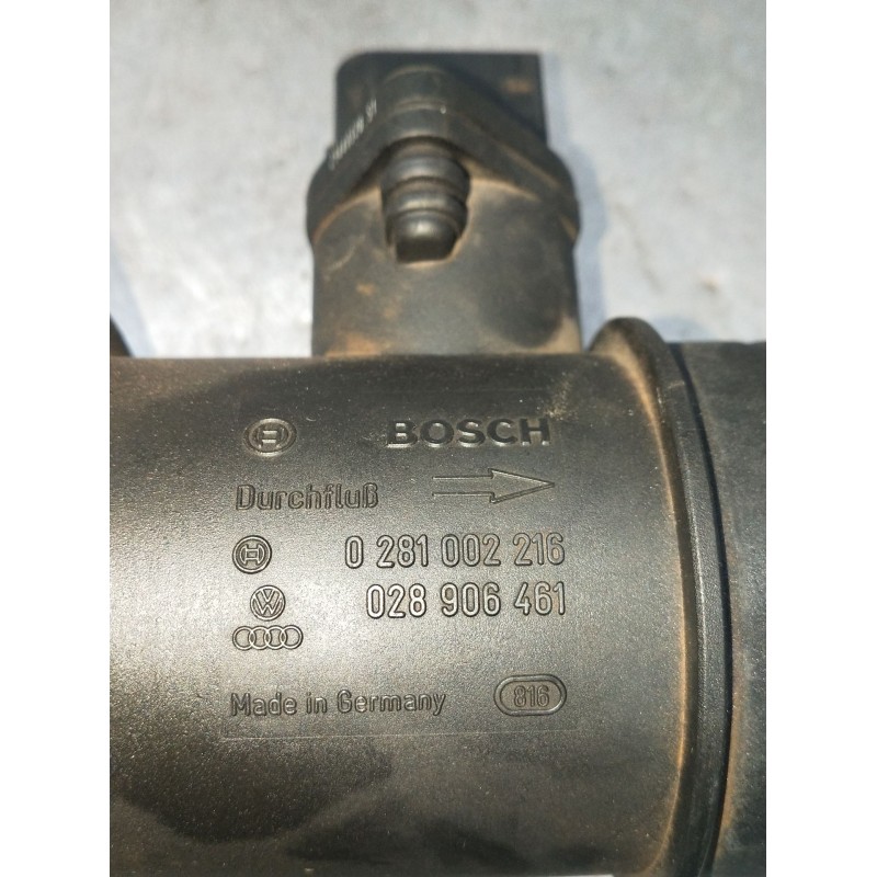 Recambio de caudalimetro para seat cordoba (6k1, 6k2) 1.9 tdi referencia OEM IAM 0281002216 028906461 