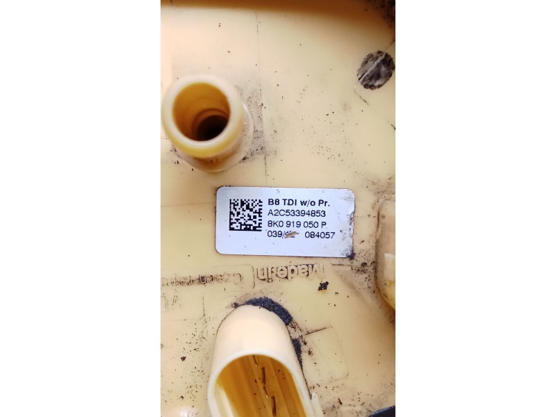 Recambio de bomba combustible para audi a5 sportback (8t) 3.0 tdi (150kw) referencia OEM IAM 8K0919050P  