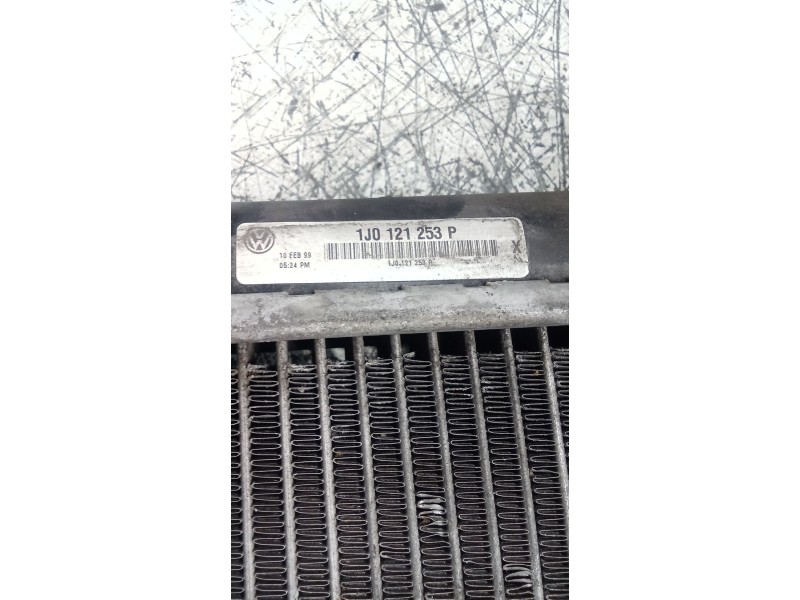 Recambio de radiador agua para skoda octavia i (1u2) 1.9 tdi referencia OEM IAM 1J0121253P  