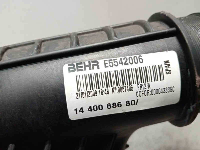 Recambio de intercooler para citroën jumpy 2.0 hdi cat (rhk / dw10uted4) referencia OEM IAM 1440068680 E5542006 