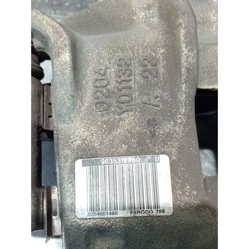 Recambio de pinza freno delantera derecha para citroën xsara (n1) 1.6 16v referencia OEM IAM 9635312980 0204Y01132 0204001490