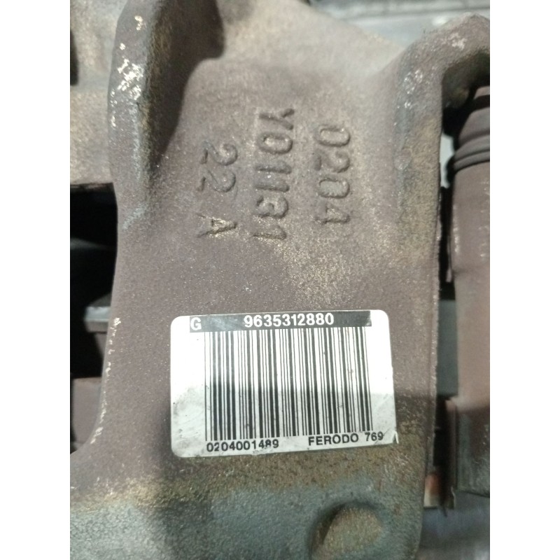 Recambio de pinza freno delantera izquierda para citroën xsara (n1) 1.6 16v referencia OEM IAM 9635312880 0204Y01131 0204001489