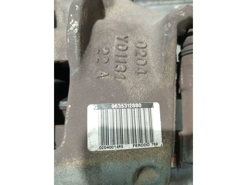 Recambio de pinza freno delantera izquierda para citroën xsara (n1) 1.6 16v referencia OEM IAM 9635312880 0204Y01131 0204001489
