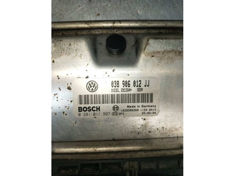 Recambio de centralita motor uce para seat leon (1m1) 1.9 tdi referencia OEM IAM 0281011997 038906012JJ 