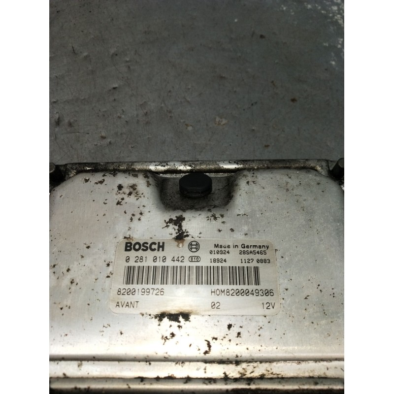 Recambio de centralita motor uce para renault megane i classic (la0/1_) 1.9 dti (la1u) referencia OEM IAM 0281010442 8200199726 