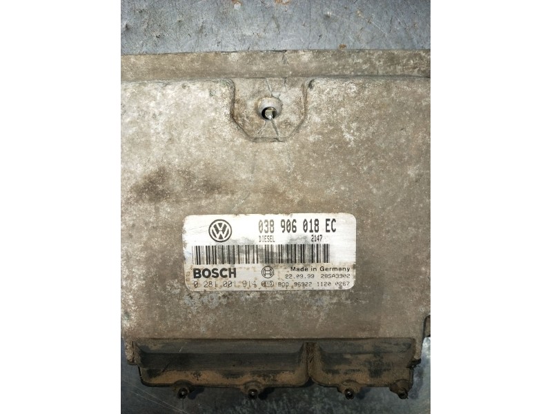 Recambio de centralita motor uce para seat cordoba (6k1, 6k2) 1.9 tdi referencia OEM IAM 0281001914 038906018EC 