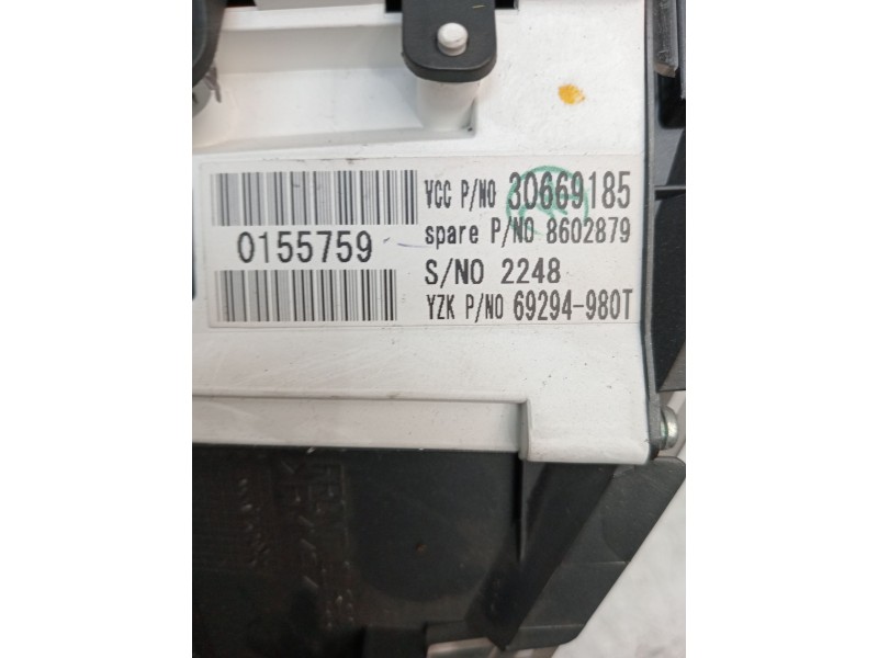 Recambio de cuadro instrumentos para volvo v50 (545) 2.0 d referencia OEM IAM 30669185 69294980T 