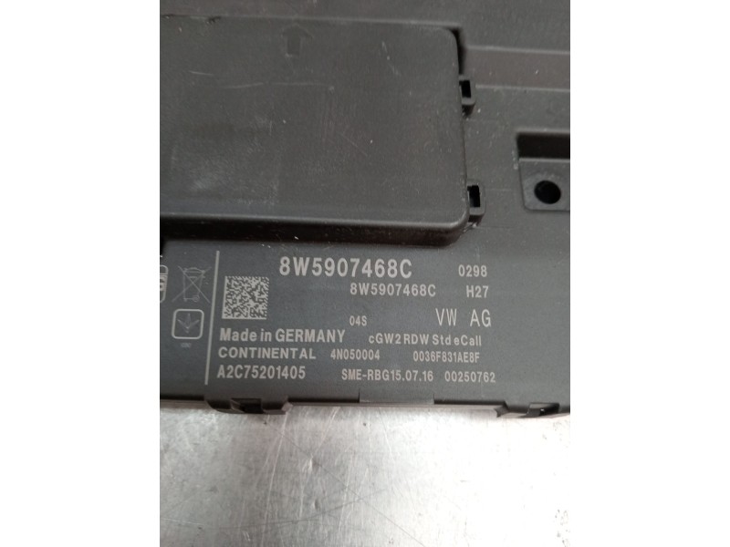 Recambio de modulo electronico para audi q5 (fyb, fyg) 2.0 tdi quattro referencia OEM IAM A2C75201405 8W5907468C 