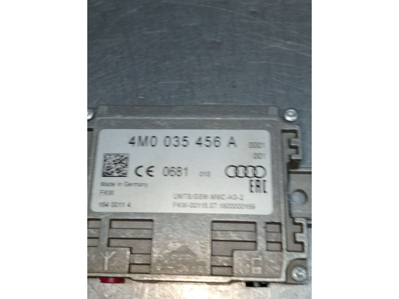 Recambio de modulo electronico para audi q5 (fyb, fyg) 2.0 tdi quattro referencia OEM IAM 4M0035456A  