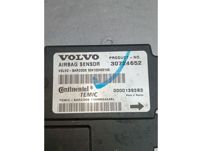 Recambio de centralita airbag para volvo v50 (545) 2.0 d referencia OEM IAM 30724652 00001393B3 