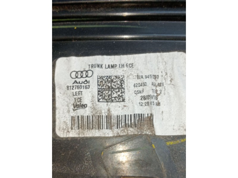 Recambio de piloto trasero izquierdo para audi q5 (fyb, fyg) 2.0 tdi quattro referencia OEM IAM 80A945093  