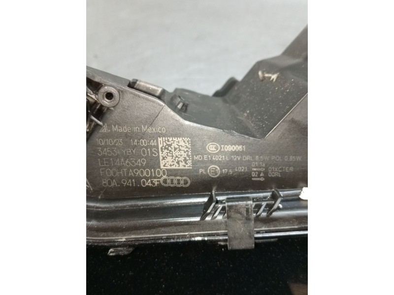 Recambio de faro izquierdo para audi q5 (fyb, fyg) 2.0 tdi quattro referencia OEM IAM 80A941043F F00HTA900100 